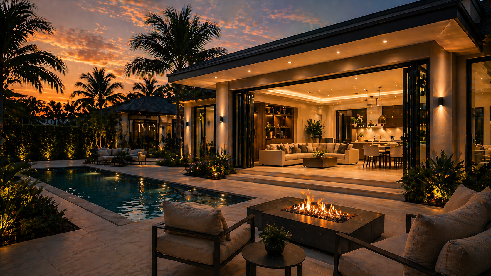Luxury home addition in South Florida