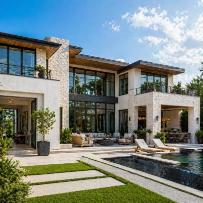 Luxury outdoor lounge and patio design inspiration