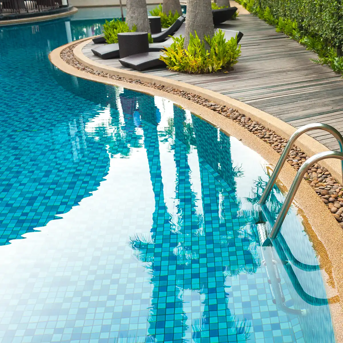 Luxury custom pool design in Boca Raton