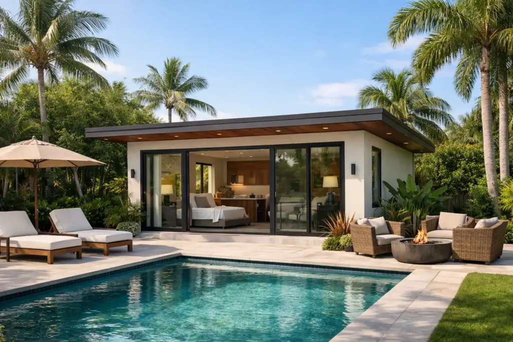 Guest House Addition Design for South Florida
