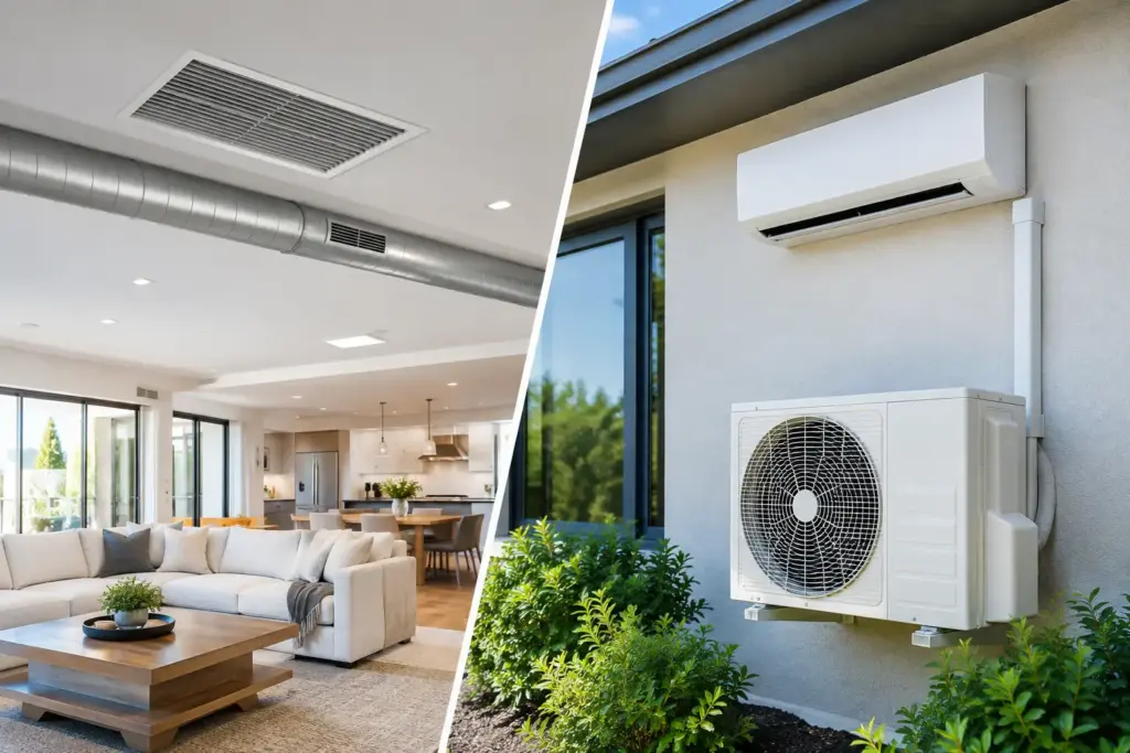 Ducted Versus Ductless Cooling for Luxury Homes