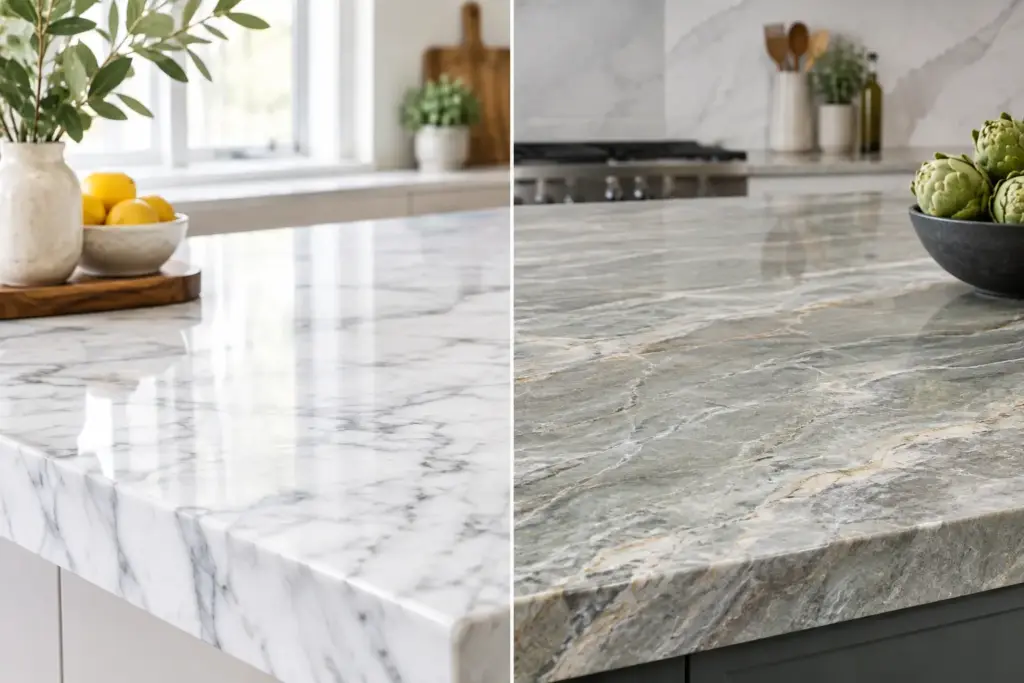 Marble Versus Quartzite Countertops: Which Fits?