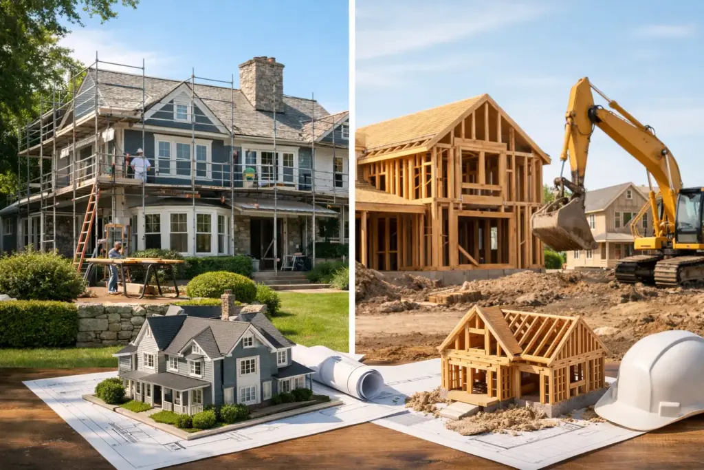 Renovate Versus Rebuild an Estate: Which Fits?